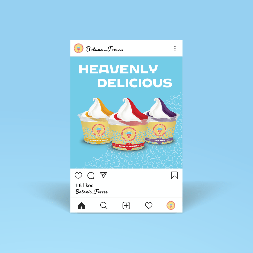 Botanic Freeze Unmeltable Ice&nbsp;Cream